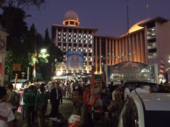 RI 2 Salat Id di Istiqlal, 203 Paspamres & 314 Polisi Diterjunkan  