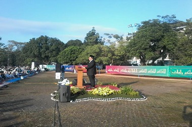 Saat Berkhutbah, Gubernur Aher Minta Masyarakat Lebih Semangat Kerja 