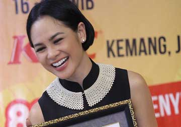 Lebaran, Andien Sudah Biasa Tanpa Asisten Rumah Tangga