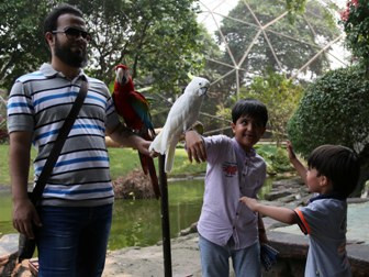 Libur Lebaran, Lalu Lintas di TMII Tersendat