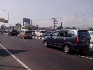 Jalan Solo-Yogyakarta Mulai Dipadati Kendaraan Arus Balik