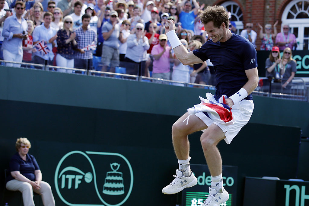 Murray Antarkan Britania ke Semifinal Piala Davis