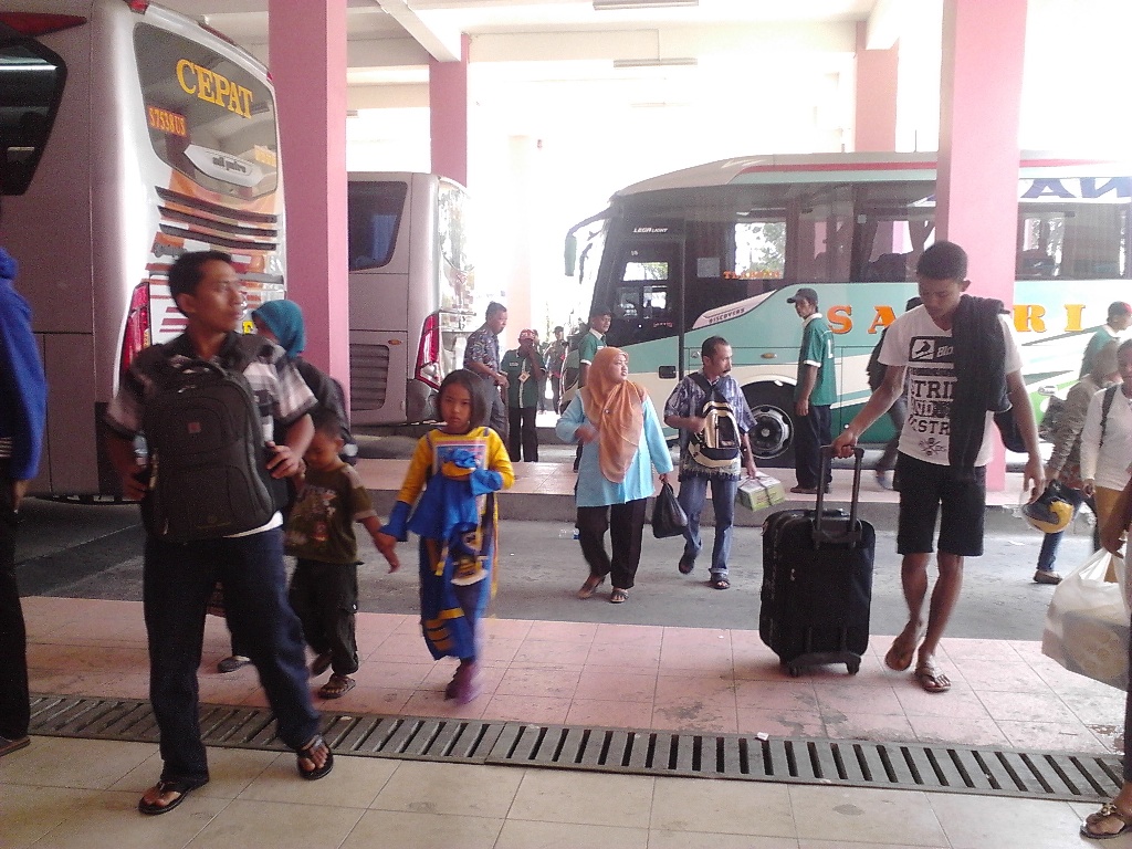 Kondisi Terminal Tirtonadi Solo. Foto: MTVN/Pythag