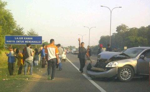 Tabrakan Beruntun di KM 67 Tol Cikopo, Lalin Tersendat