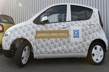 ZF Hadirkan Mobil Konsep Urban Bertenaga Listrik  