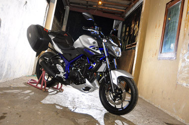 Yamaha MT-25 2015, Langsung Modifikasi Untuk Touring 