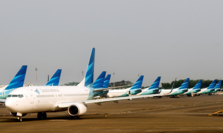 Bandara Ngurah Rai Tutup, 32 Penerbangan Garuda Dibatalkan