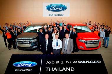 New Ford Ranger Mulai Diproduksi di Thailand   