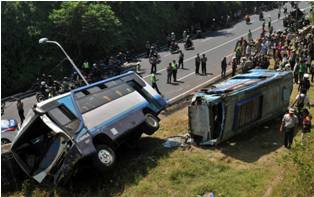 Kecelakaan Beruntun di Tol Jagorawi, Satu Orang Meninggal  