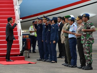 Malam Ini Jokowi Terbang ke NTT