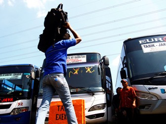 Akhir Pekan, Puncak Arus Balik Terjadi di Kampung Rambutan