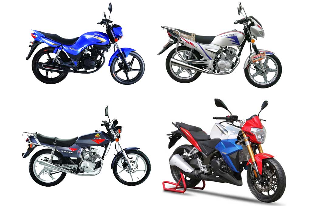 Banyak brand motor asal Tiongkok yang mirip dengan brand motor asal jepang.