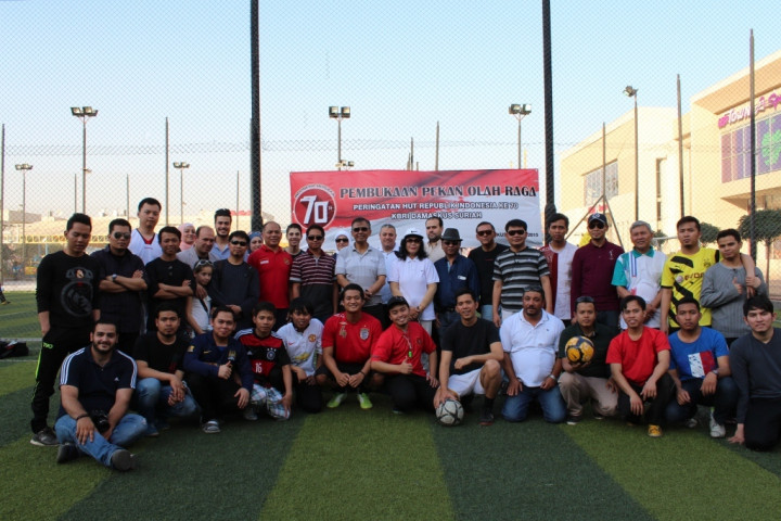 Peringatan HUT RI ke-70 Datang Lebih Awal di Suriah