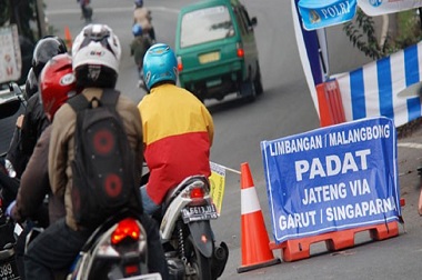 Kemacetan Arus Balik masih Terjadi di Garut