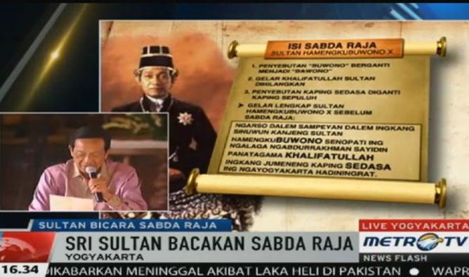 Keturunan Paku Alam Berharap Polemik Sabda Raja Segera Usai