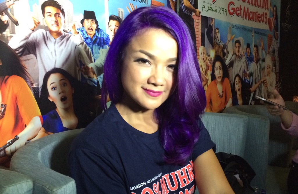 Nirina Zubir (Foto:Metrotvnews.com/Dwi Ayu R)
