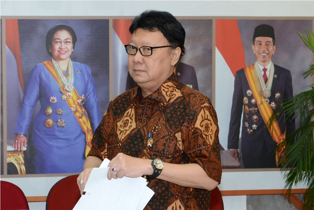 Mendagri Tjahjo Kumolo--Foto: MI/Susanto