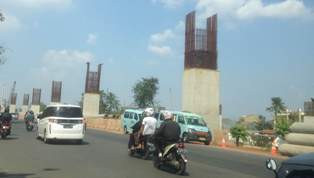 Proyek Tol Becakayu Rusak Lingkungan Sekitar Kalimalang