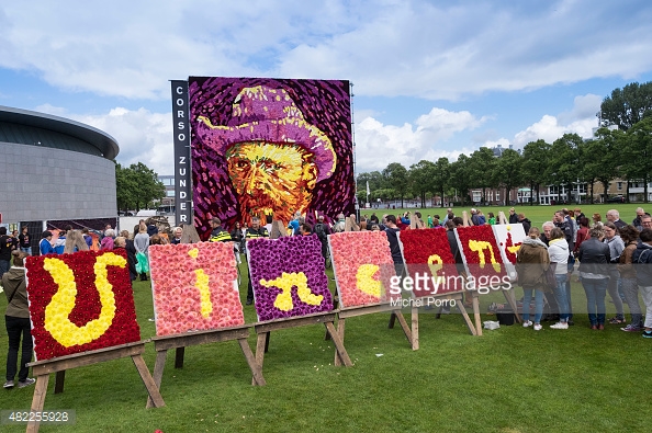 50.000 Bunga Untuk Mengenang 125 Tahun Kematian Van Gogh 