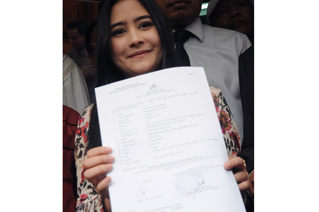Prilly Laporkan Peredaran Foto Rekayasa Asusila Dirinya