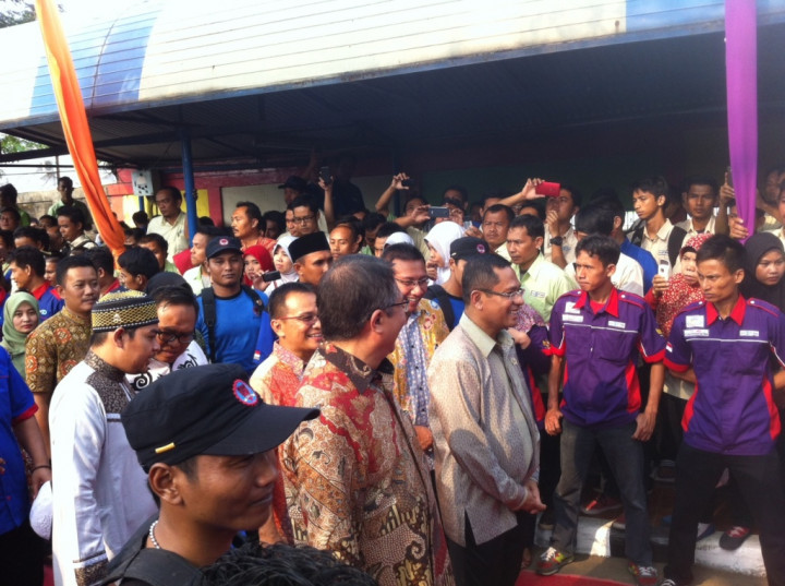 Membuntuti Menperin Melongok Proses Pembuatan Sepatu