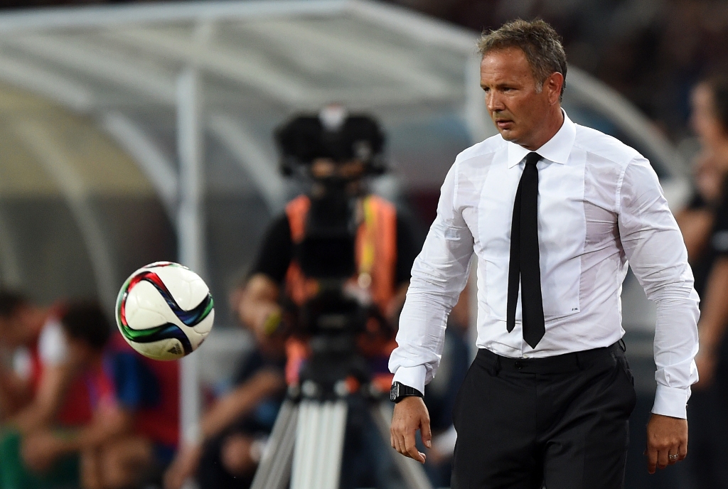 Performa AC Milan membaik sejak ditangani oleh Sinisa Mihajlovic (AFP)