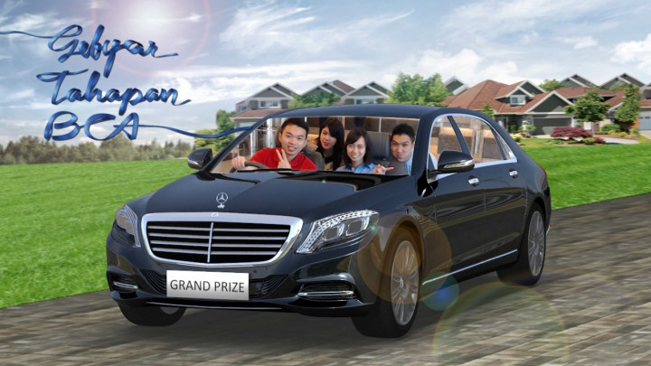 BCA Apresiasi Nasabah via Mercedes Benz