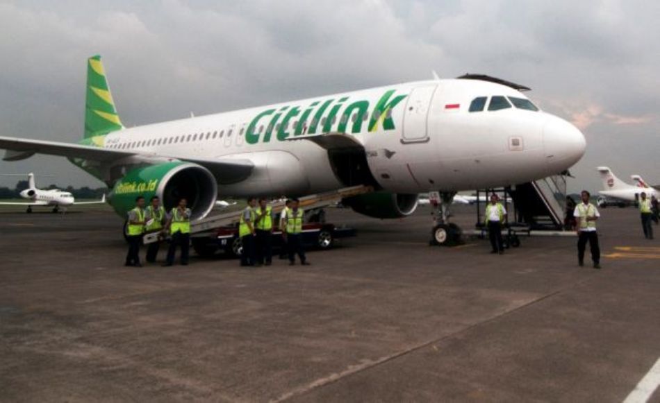 Pesawat Citilink Berhasil Dipindah Penerbangan ke Padang 