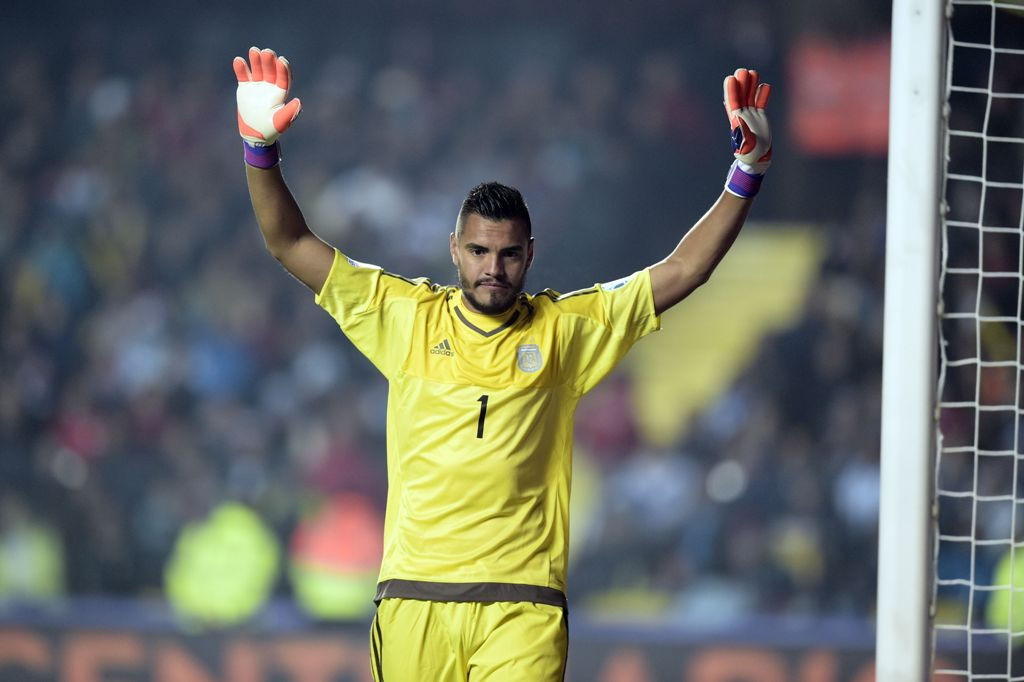 Sergio Romero (Foto: AFP/Juan Mabromata)