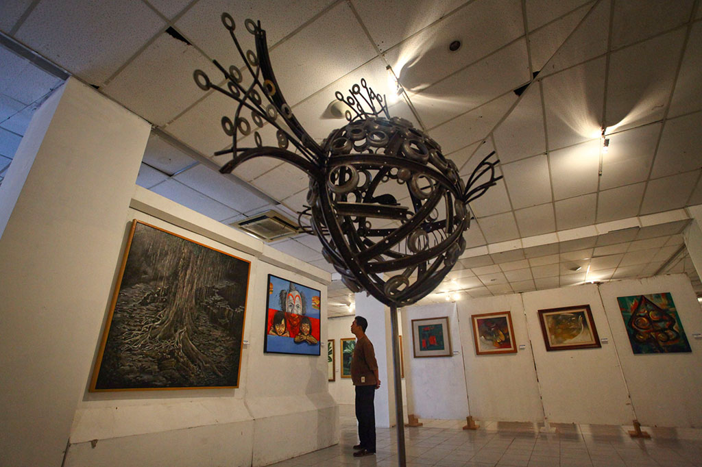 Karya Seni Rupa Dipamerkan di Taman Budaya Yogyakarta