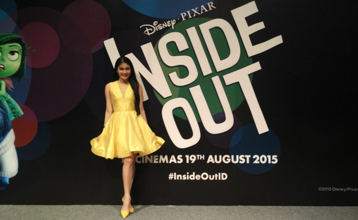 Nonton Inside Out, Sandra Dewi Menangis Terharu