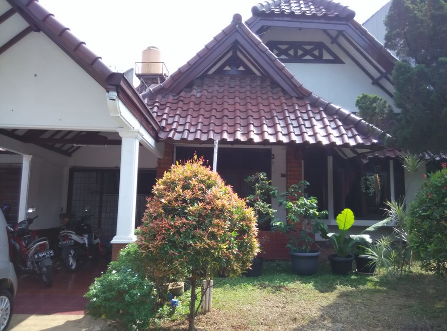 Bekas rumah kontrakan Rian di Cluster Griya Tugu Asri Blok B 2 No 1, Cimanggis, Depok, Jawa Barat. Foto: Metrotvnews.com/LB Ciputri Hutabarat.