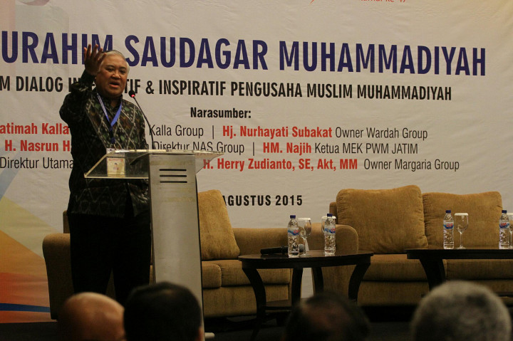 Din Syamsuddin Sindir NU?