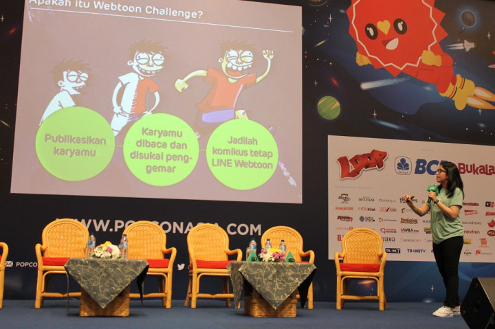 LINE Webtoon Hadir di Popcon Asia 2015 