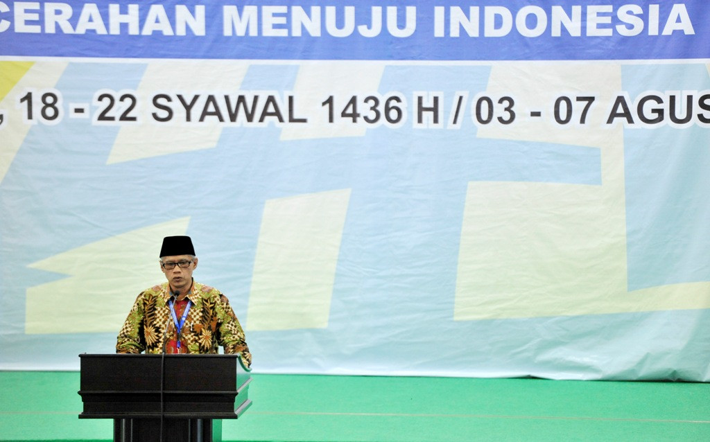 Ketua Umum PP Muhammadiyah, Haedar Nashir. Foto: Antara