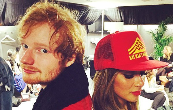 Ed Sheeran & Nicole Scherzinger (Foto:Instagram @nicolescherzy)