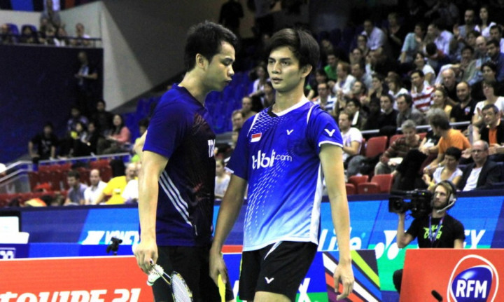 Mendominasi, Andrei/Hendra Lolos ke Babak Kedua