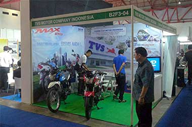 TVS Hadirkan Motor Perkebunan di Inapalm dan Inagritech 2015 