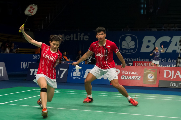 Dua Ganda Campuran Indonesia Menang dengan Cara yang Berbeda