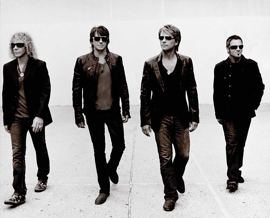 Richie Sambora (dua dari kiri) saat masih di Bon Jovi (Foto: Kevin Westenberg)