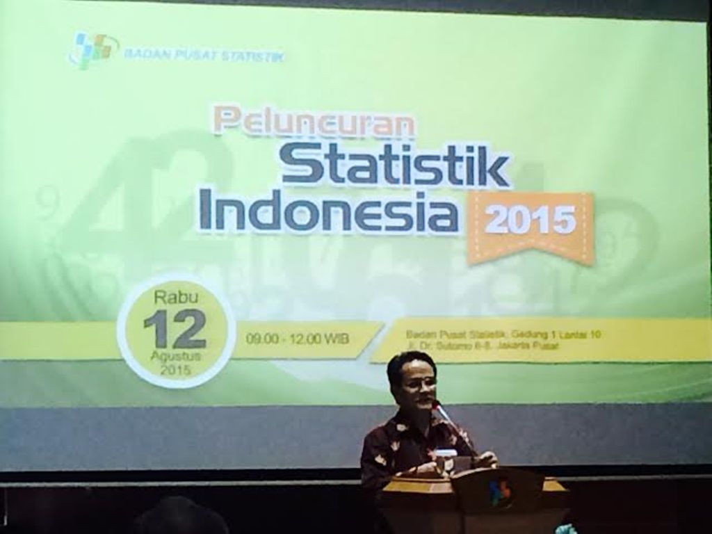 BPS Luncurkan Statistik Indonesia 2015