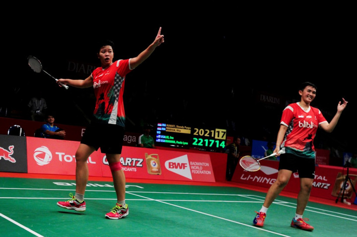 Vita/Shendy Tersingkir Karena Jarang Latihan Bersama