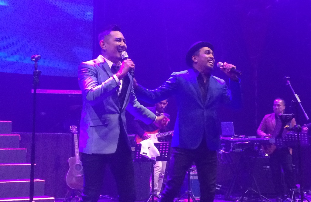 Rio Febrian & Glenn Fredly (Foto:Metrotvnews.com/Dwi Ayu R)