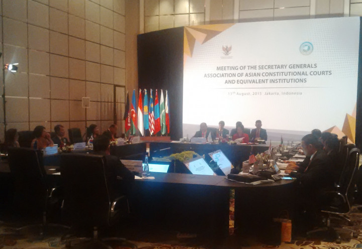 Sekjen MK se-Asia Bertemu di Jakarta   