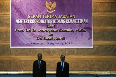 Coordinating Ministry of Maritime Changes Name