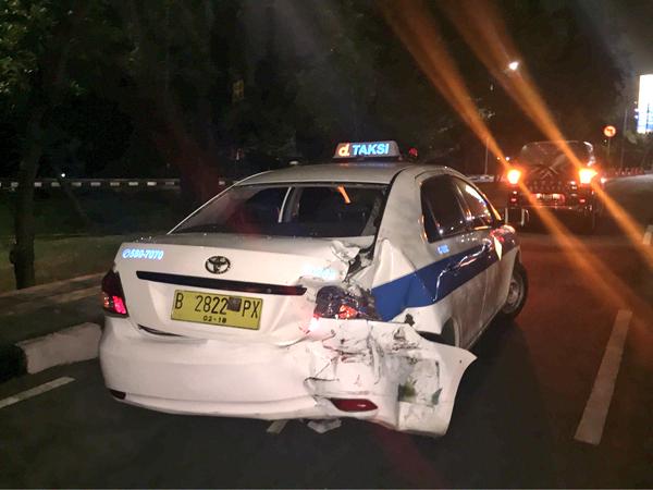 Kecelakaan Terjadi di Jalan Gatot Subroto Pagi Ini