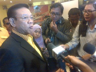 Agung Laksono: Presiden Ajak Kita Berhenti Bertikai