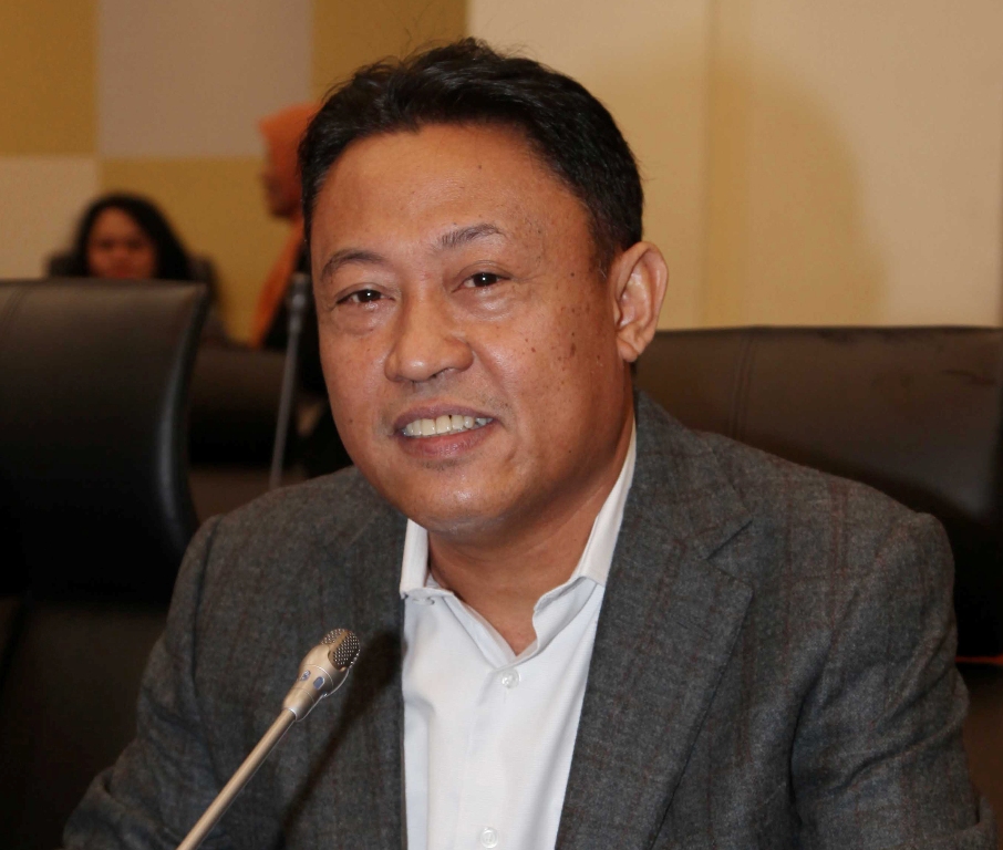 Ketua Banggar DPR Ahmadi Noor Supit (MI/MOHAMAD IRFAN)