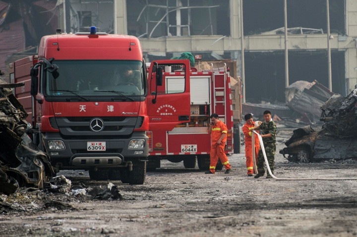 Hilang 32 Jam, Petugas Pemadam Diselamatkan dari Lokasi Ledakan Tianjin