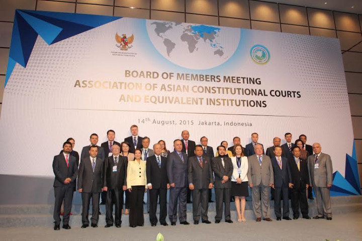 Kukuhkan Kerjasama, Hakim Konstitusi se-Asia Dirikan Asosiasi